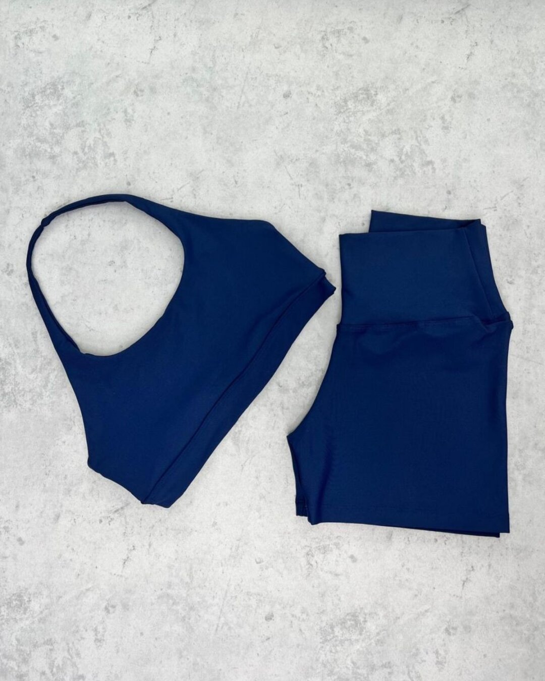 Short Básico + Top Duda - Light Azul Marinho