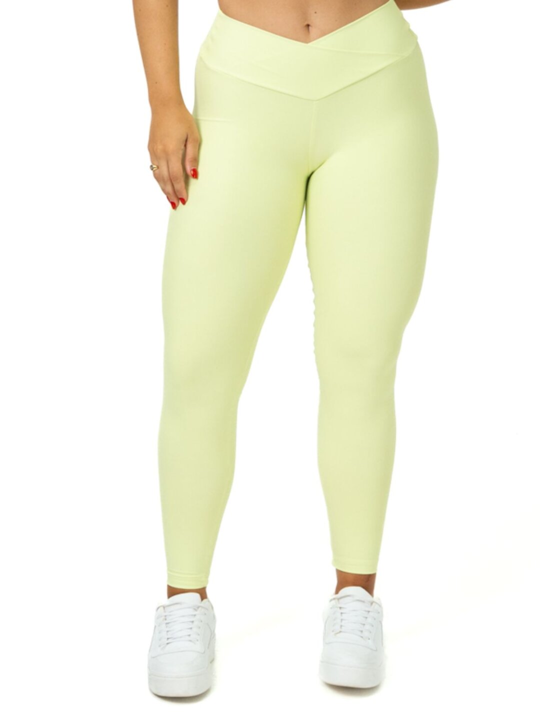 Legging Cós Cruzado Avulsa - Light Verde Claro