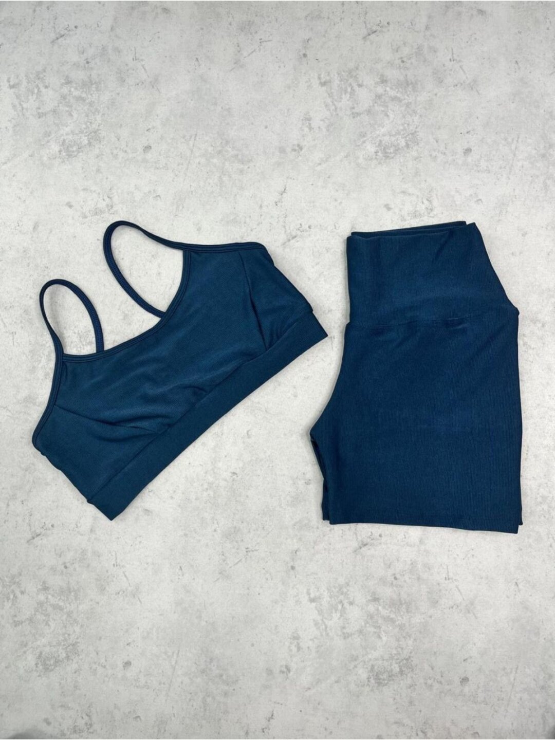 Short Básico + Top Manu – Compressão Azul Atlântico