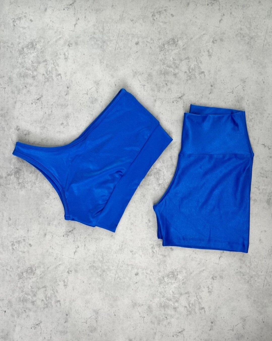 Short Básico + Top Sophia – Compressão Azul Royal
