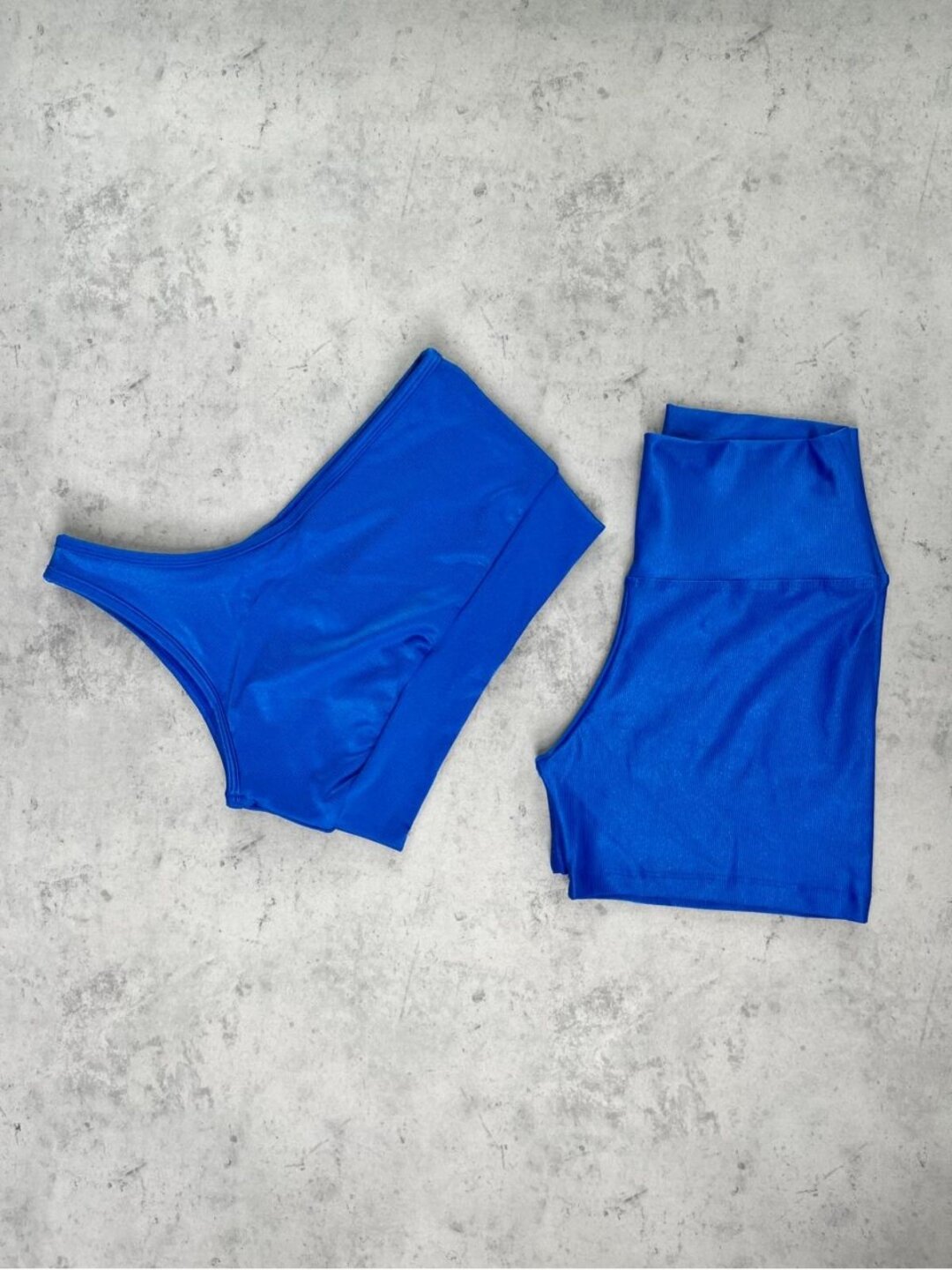 Short Básico + Top Sophia – Compressão Azul Royal