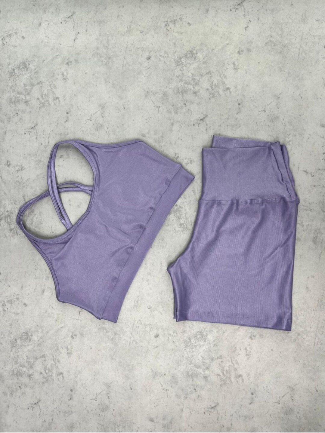 Short Básico + Top Luna – Compressão Mauve