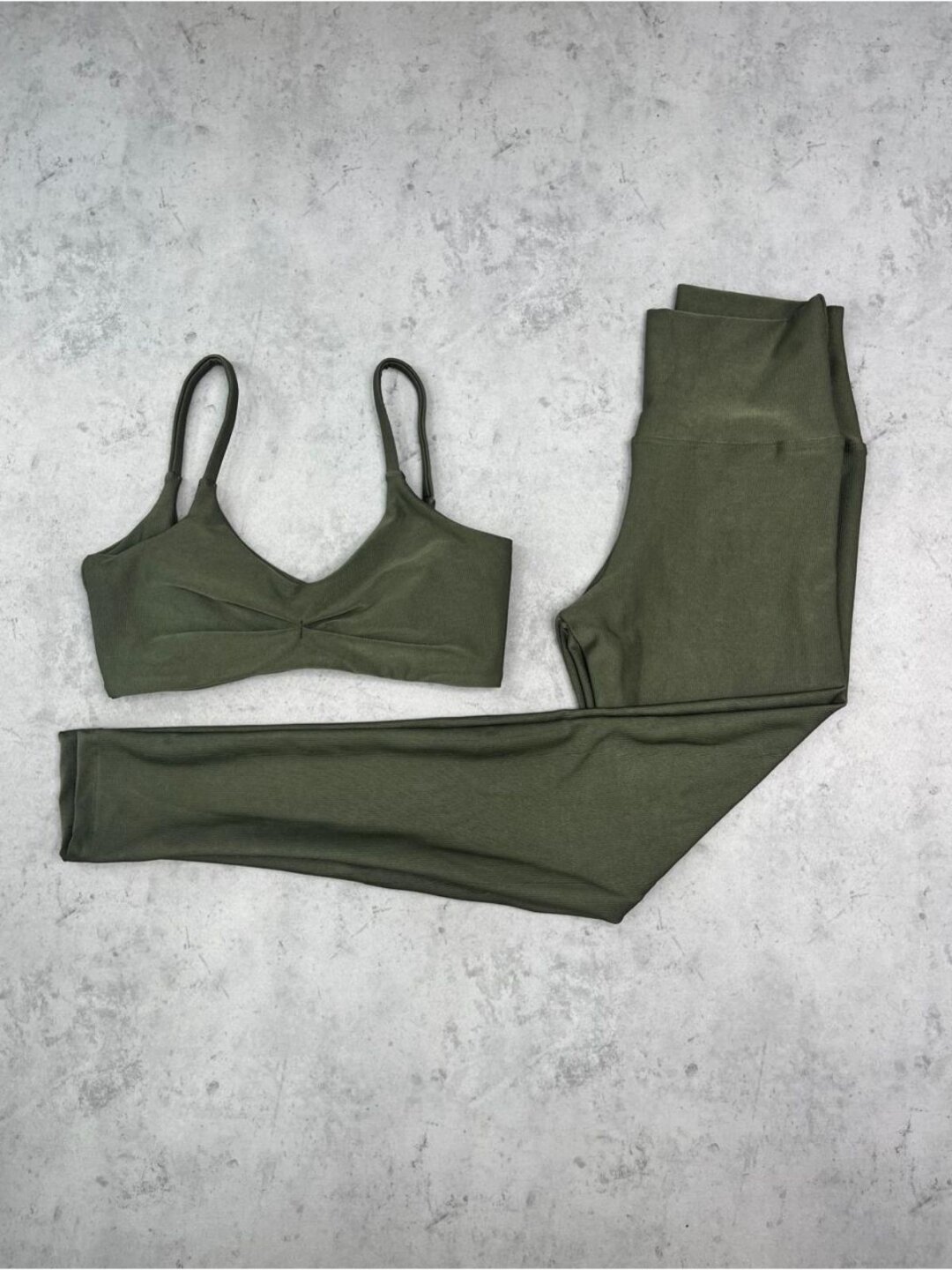 Legging Básica + Top Lívia - Compressão Folhagem