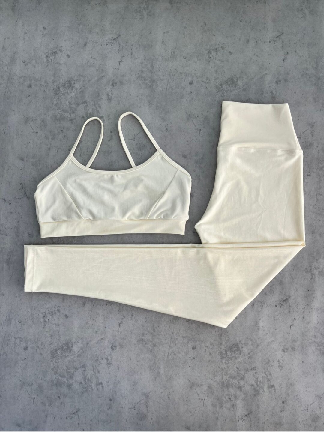 Legging Básica + Top Manu - Compressão Pérola