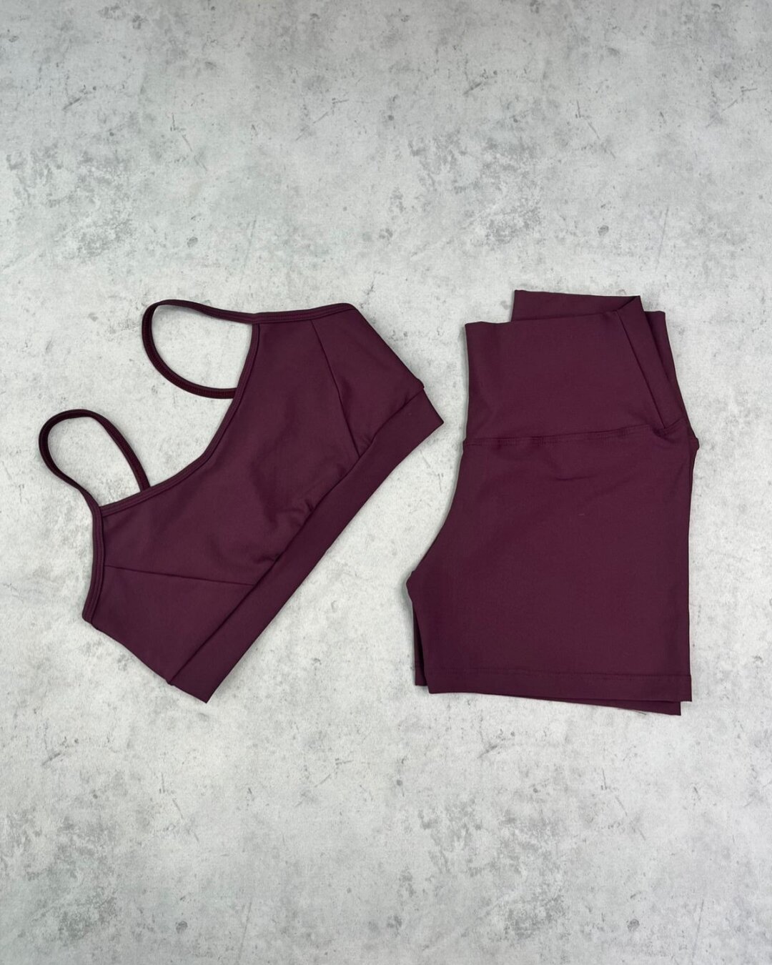 Short Básico + Top Manu - Light Malbec