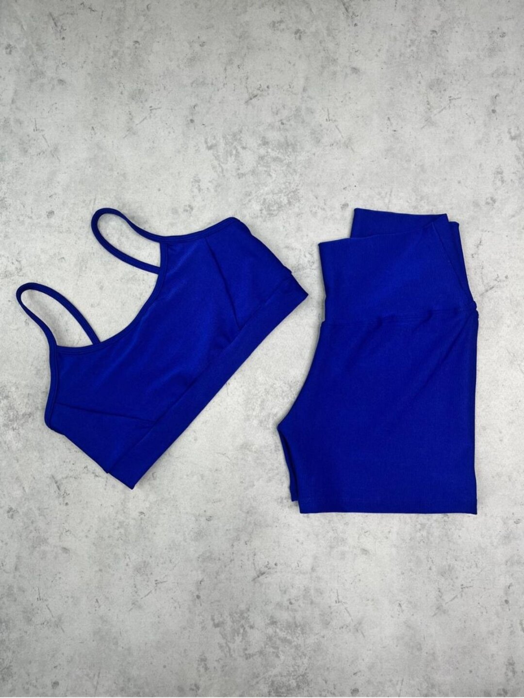 Short Básico + Top Manu – Compressão Azul Persa