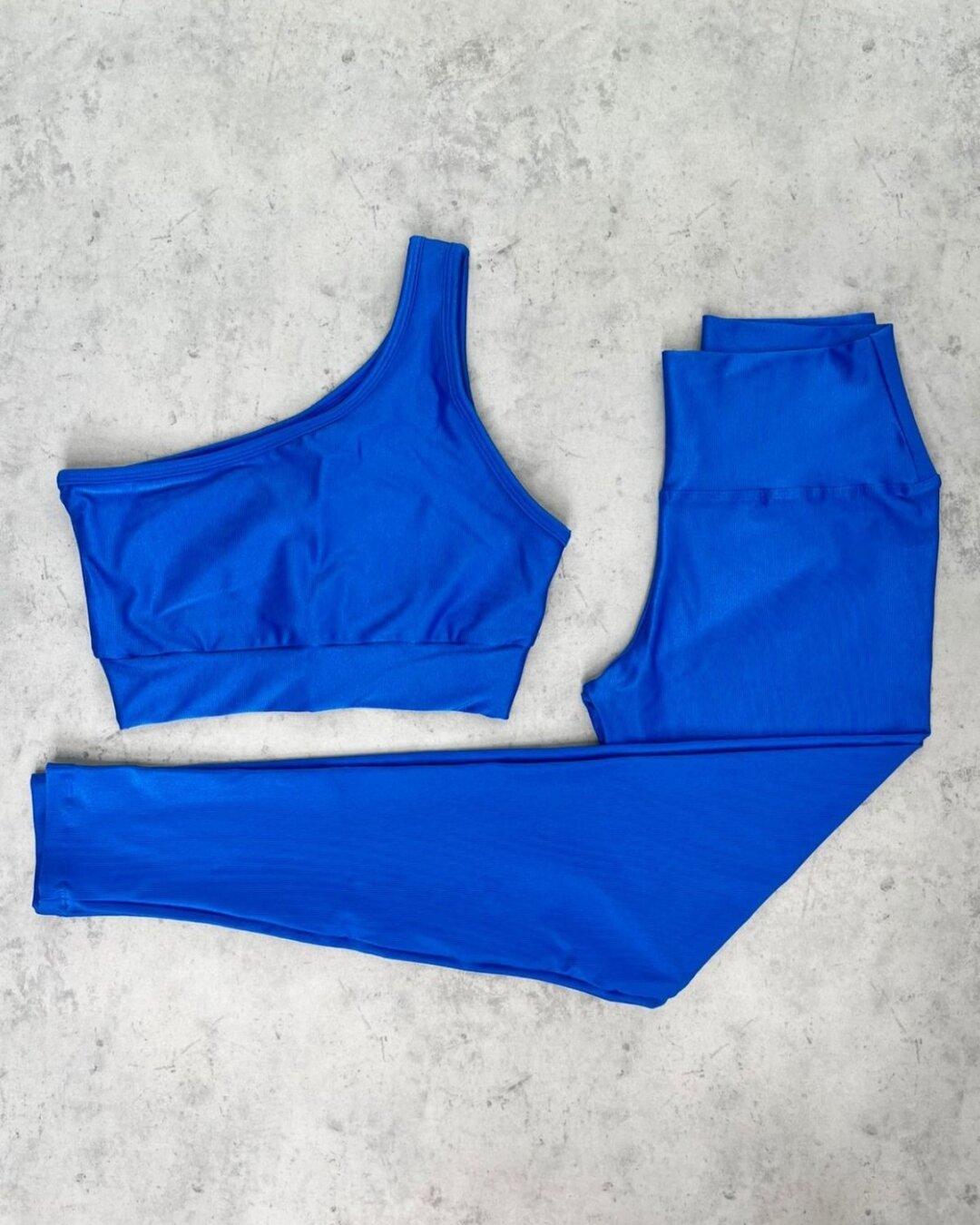 Legging Básica + Top Sophia – Compressão Azul Royal