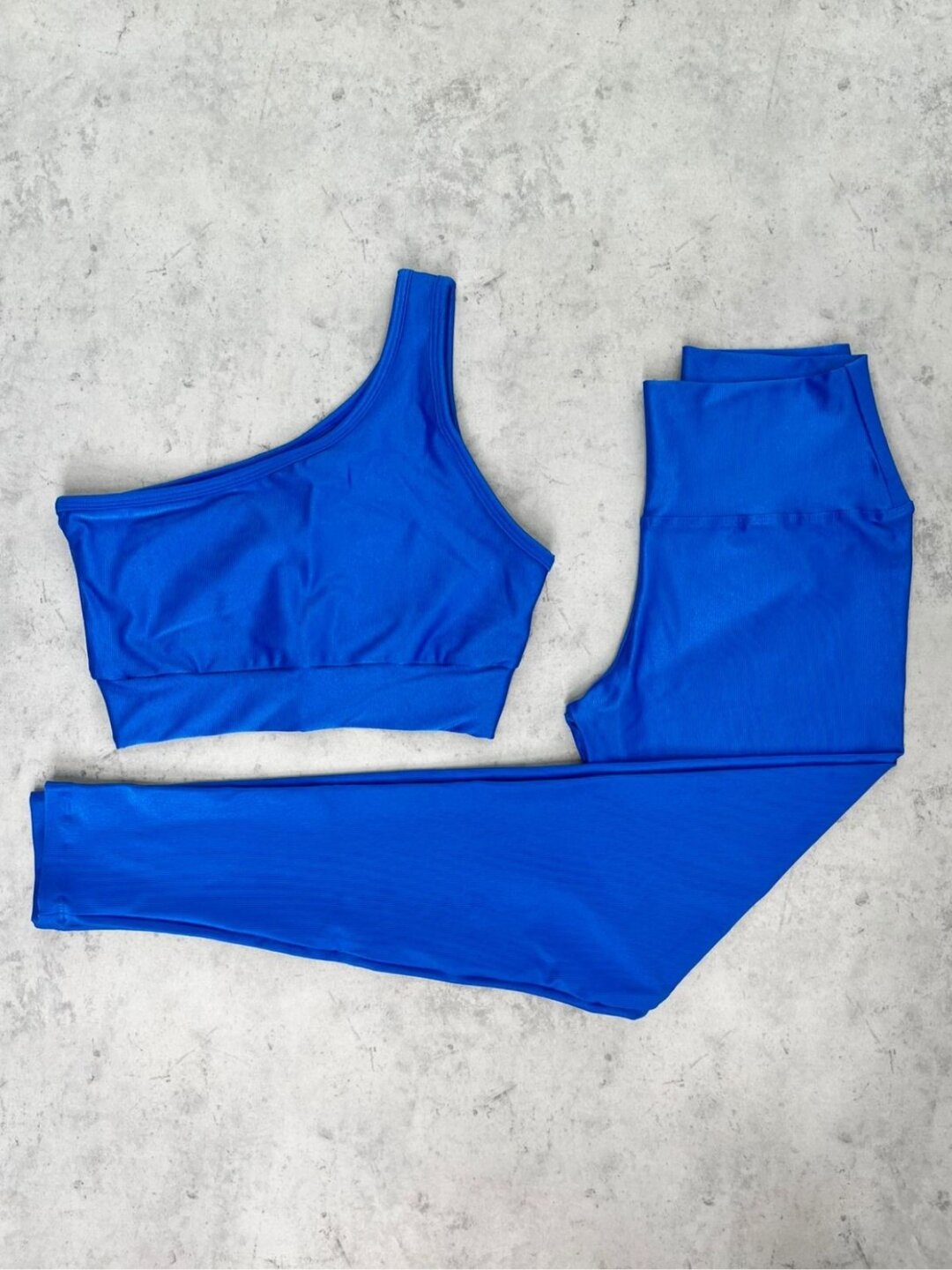 Legging Básica + Top Sophia – Compressão Azul Royal