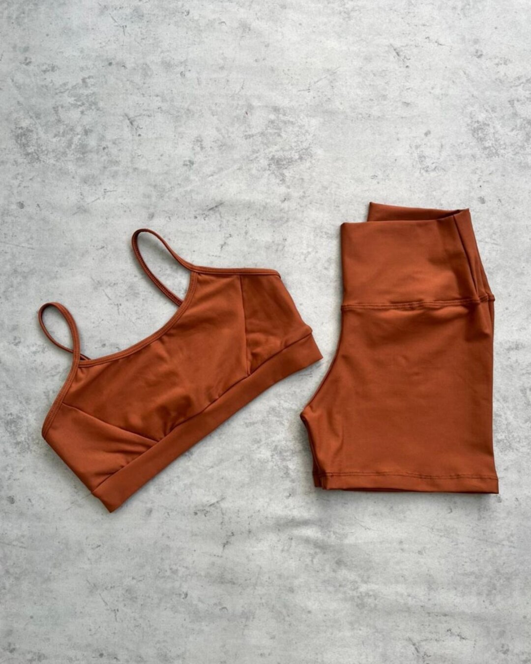 Short Básico + Top Manu - Light Chocolate