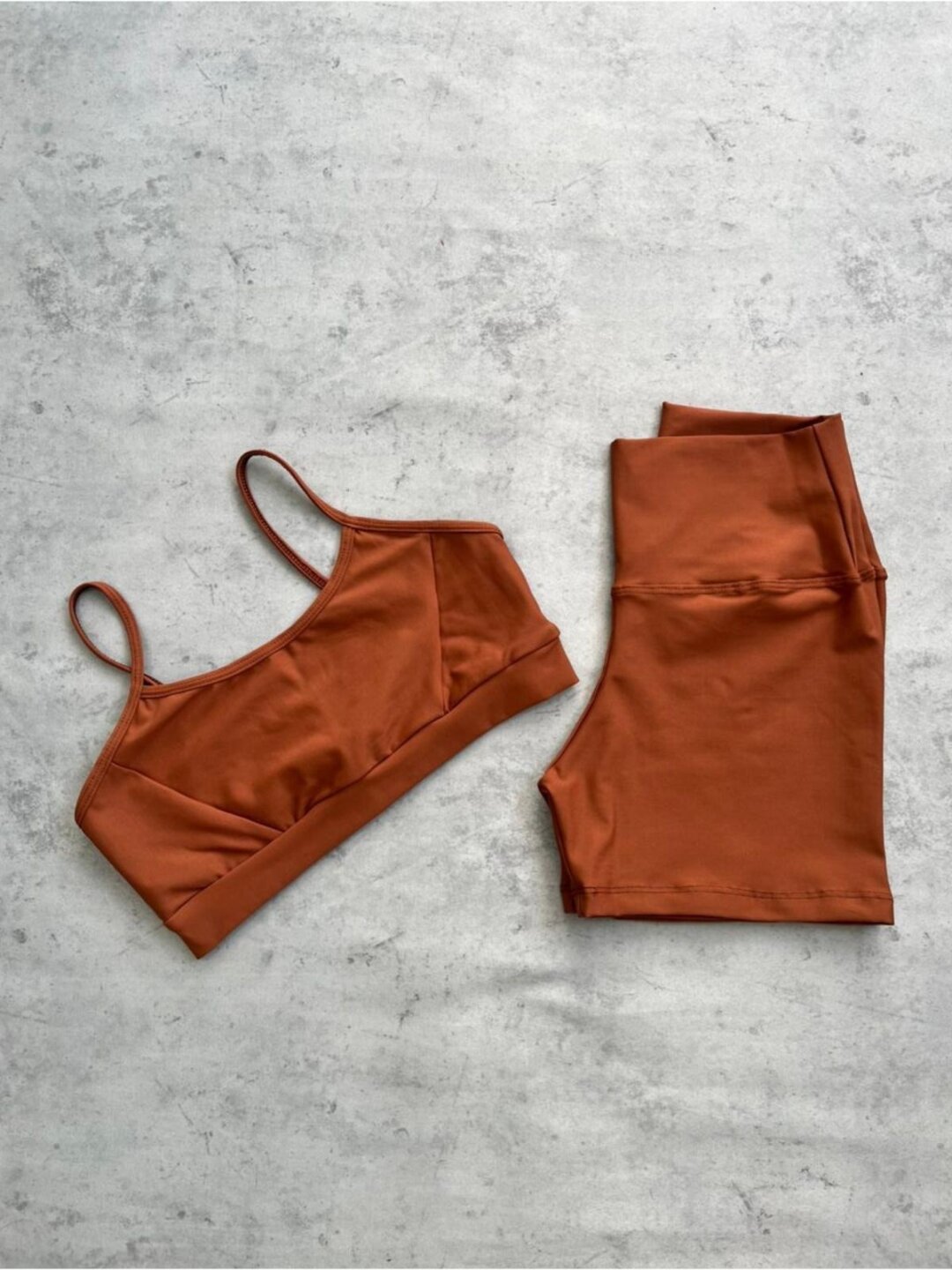 Short Básico + Top Manu - Light Chocolate