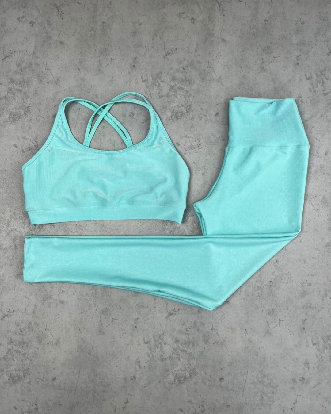 Legging Básica + Top Luna – Compressão Frozen