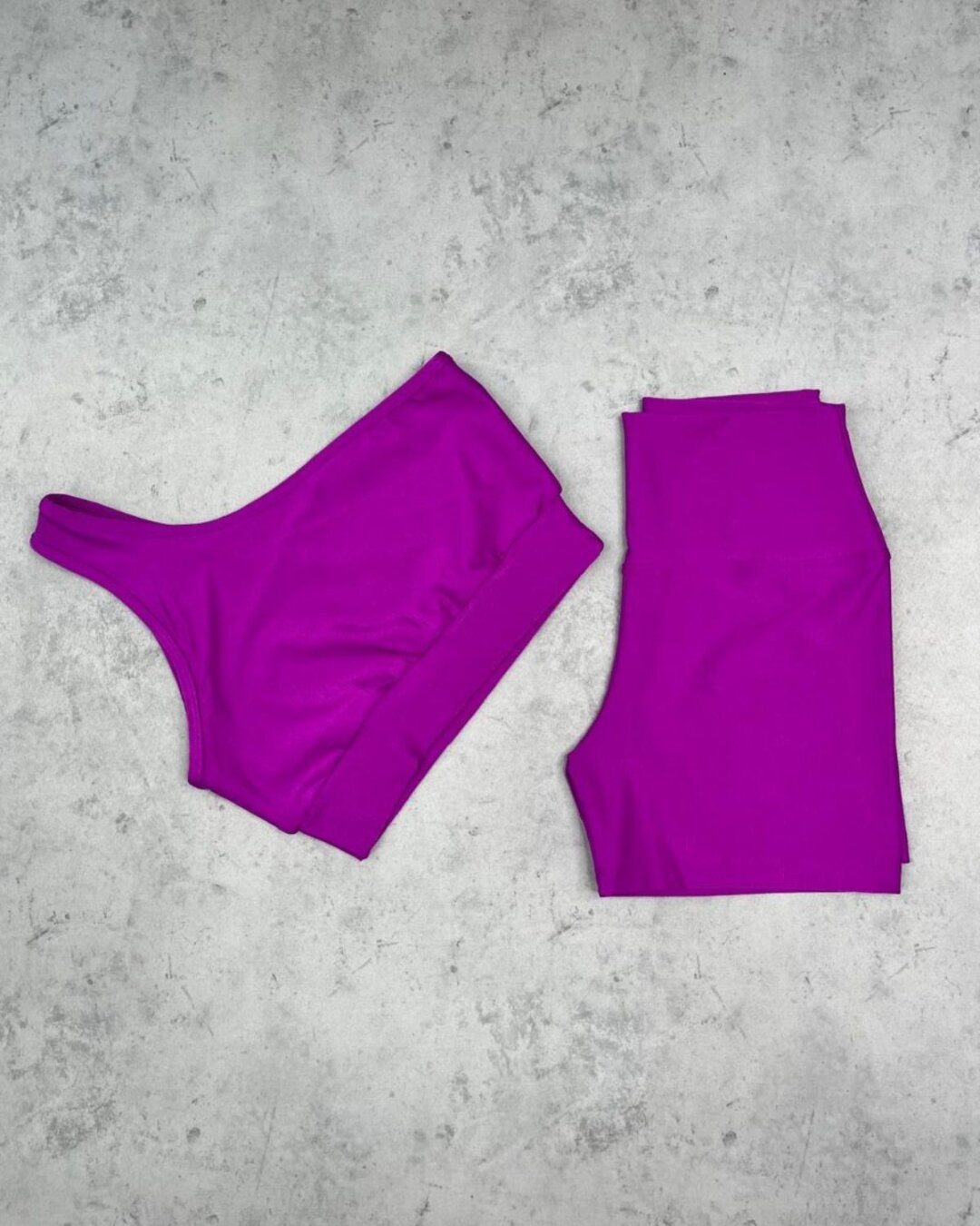 Short Básico + Top Sophia – Compressão Púrpura