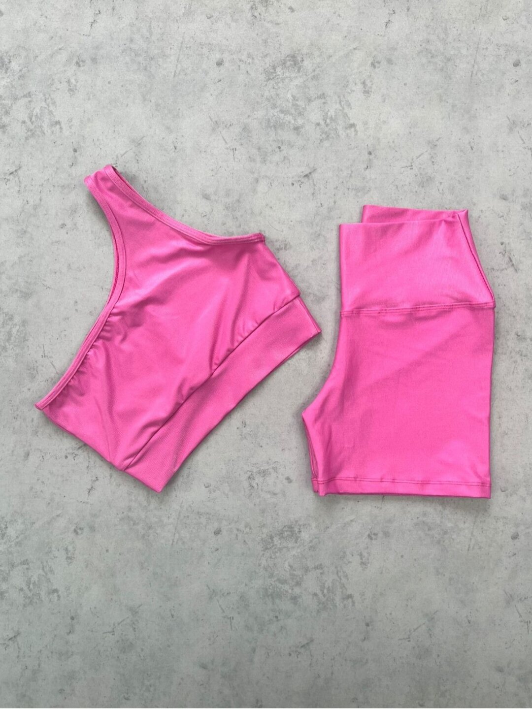 Short Básico + Top Sophia – Compressão Rosa Penélope