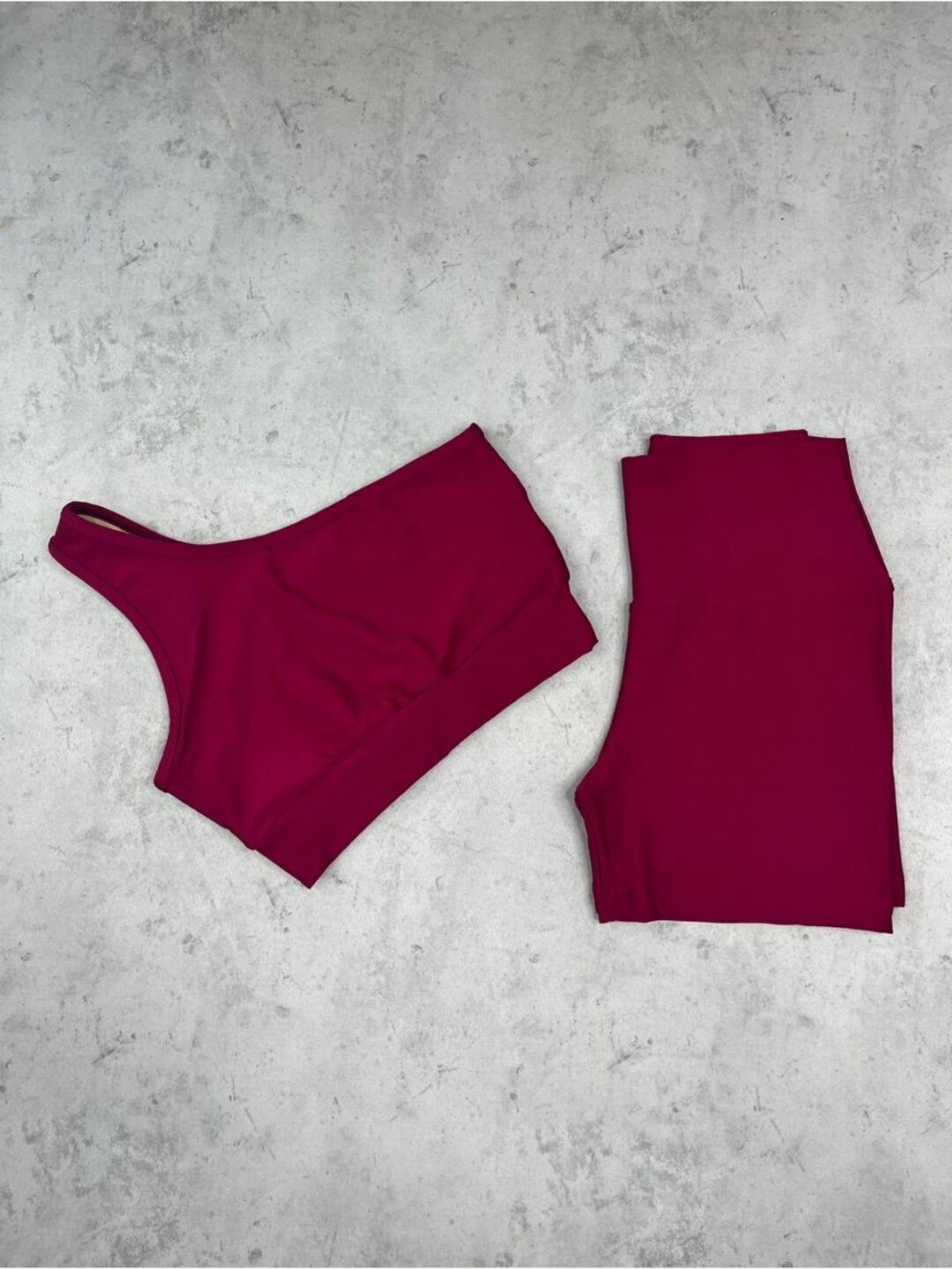 Short Básico + Top Sophia – Compressão Rosa Rubi