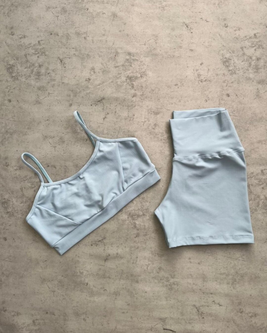 Short Básico + Top Manu - Light Blue Ice