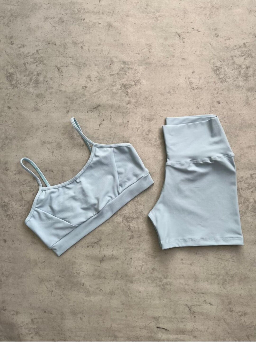 Short Básico + Top Manu - Light Blue Ice