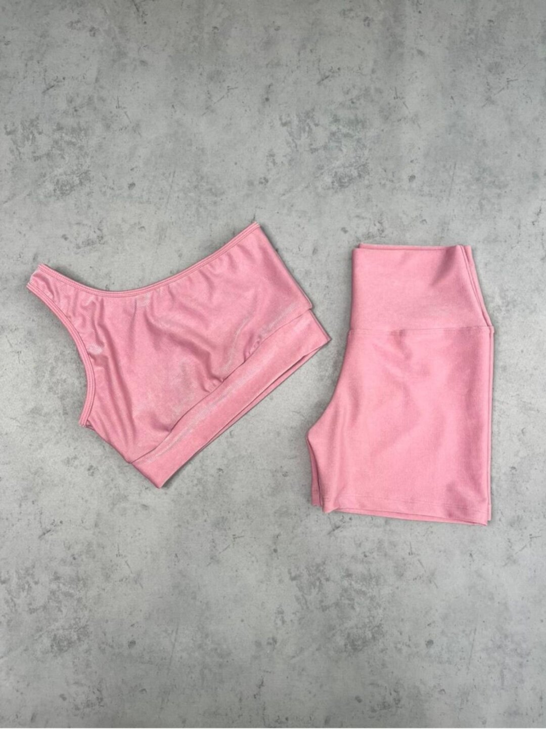 Short Básico + Top Sophia – Compressão Rosa Bailarina
