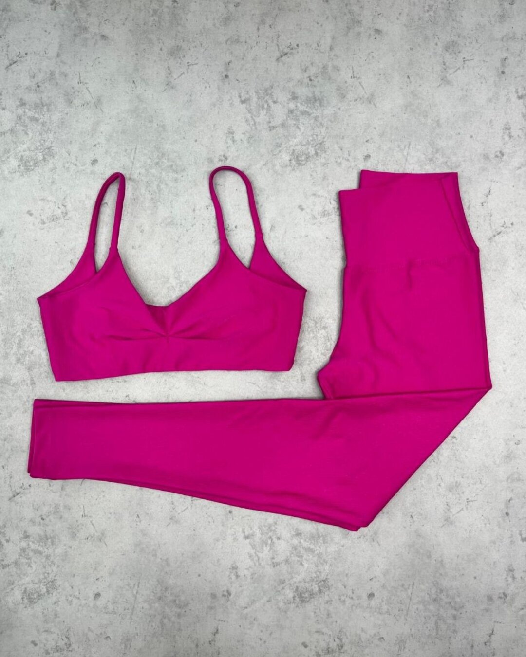 Legging Básica + Top Lívia - Compressão Rosa Persa
