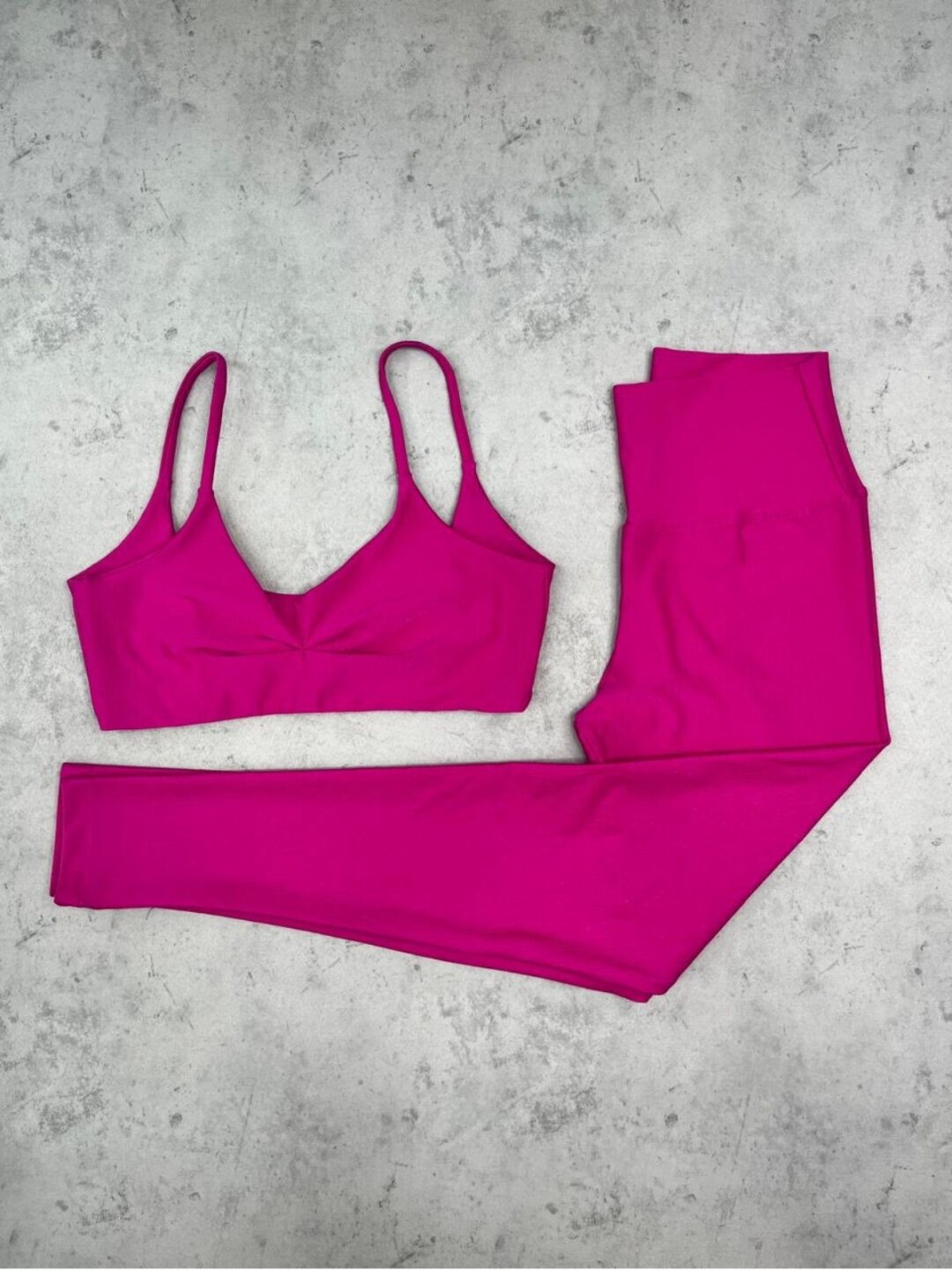 Legging Básica + Top Lívia - Compressão Rosa Persa
