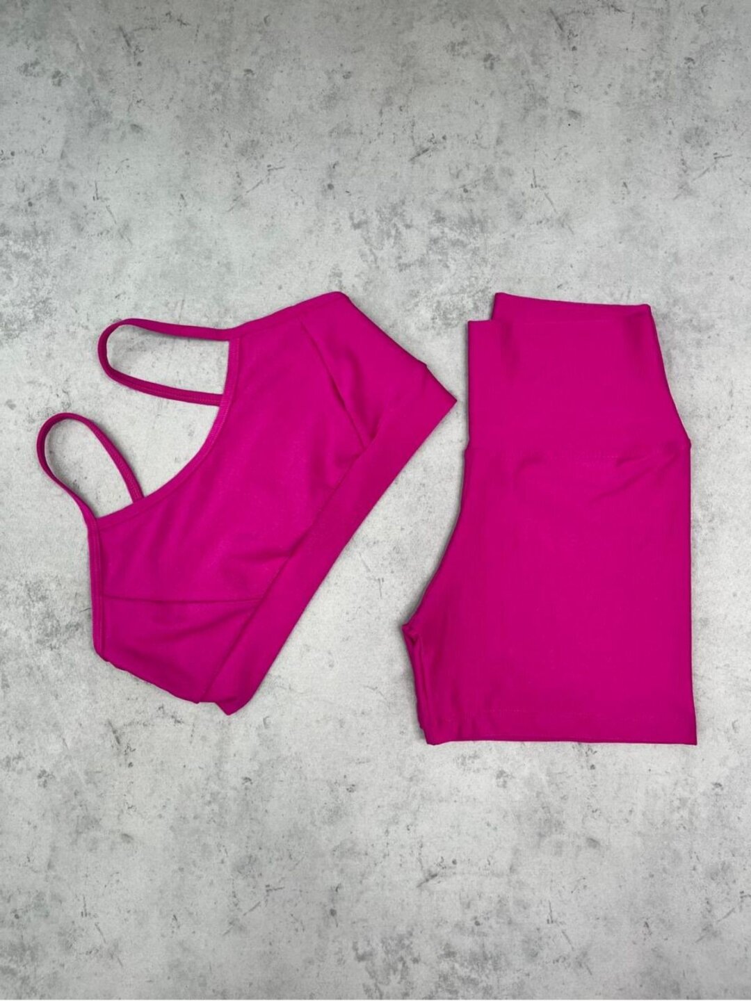 Short Básico + Top Manu – Compressão Rosa Persa