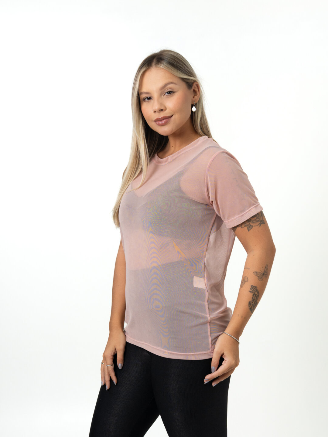 Blusão de Tule - Quartzo Rosa - Image 3