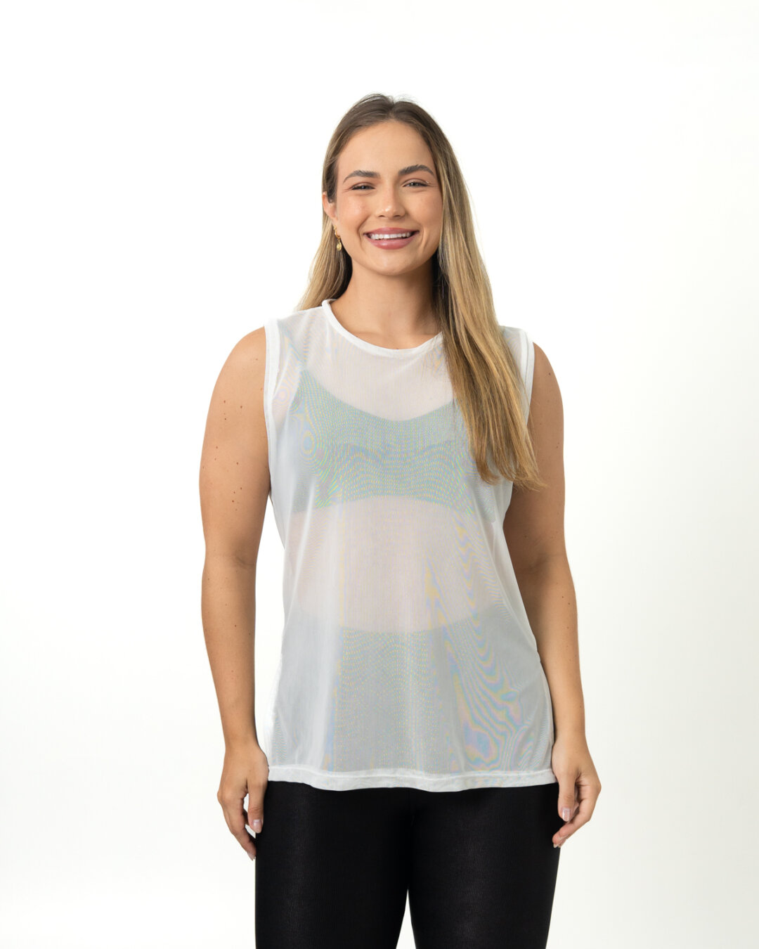 Regata Basic de Tule - Off White
