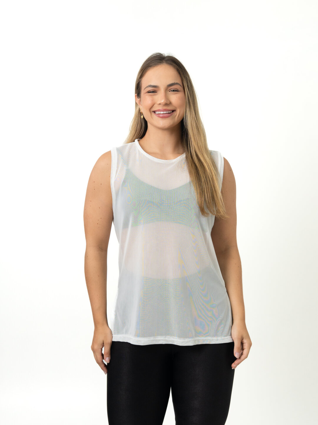 Regata Basic de Tule - Off White