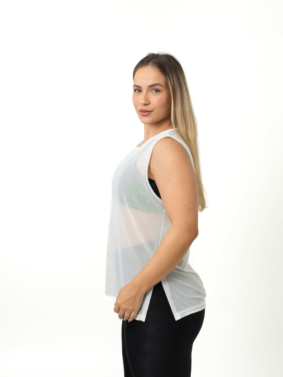 Regata Basic de Tule - Off White - Image 3