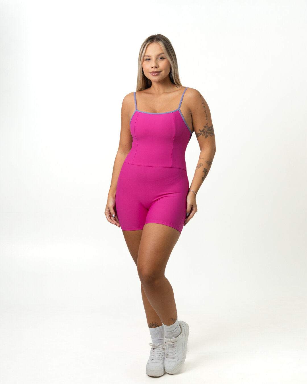 Macaquinho Athletic - Light Rosa Persa/ Mauve