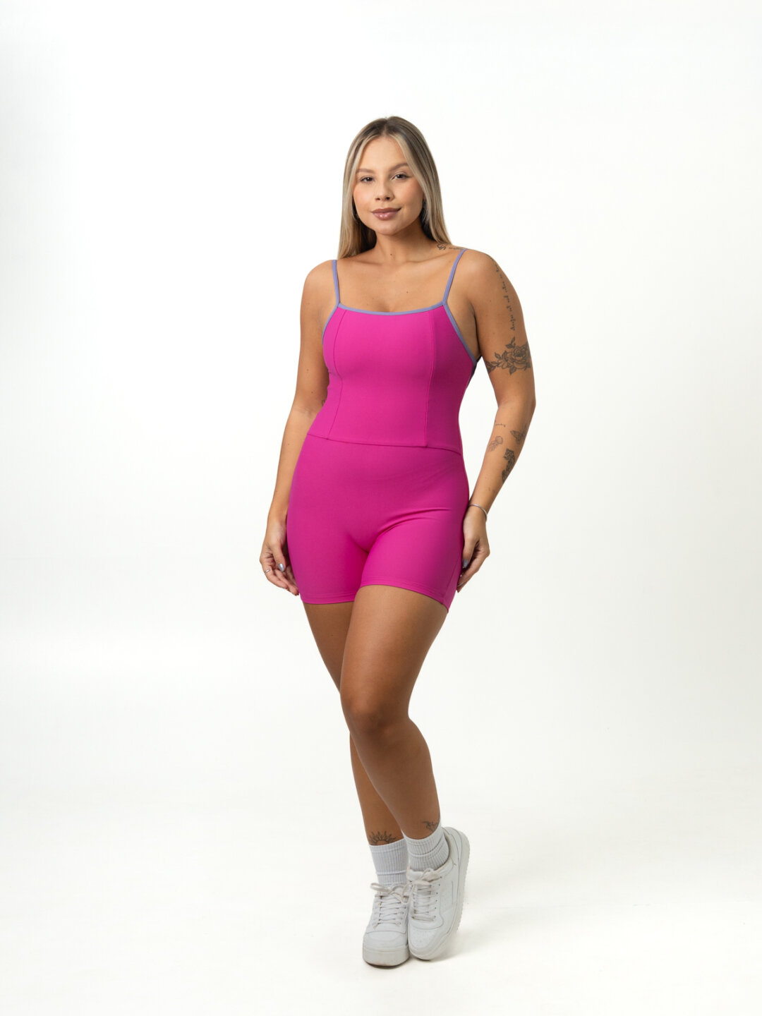 Macaquinho Athletic - Light Rosa Persa/ Mauve