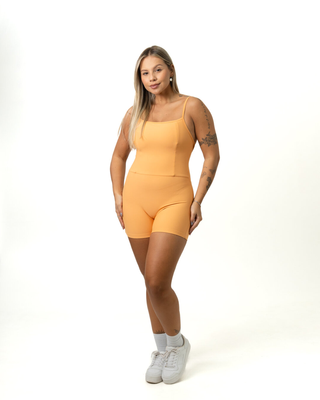 Macaquinho Athletic - Light Laranja Claro