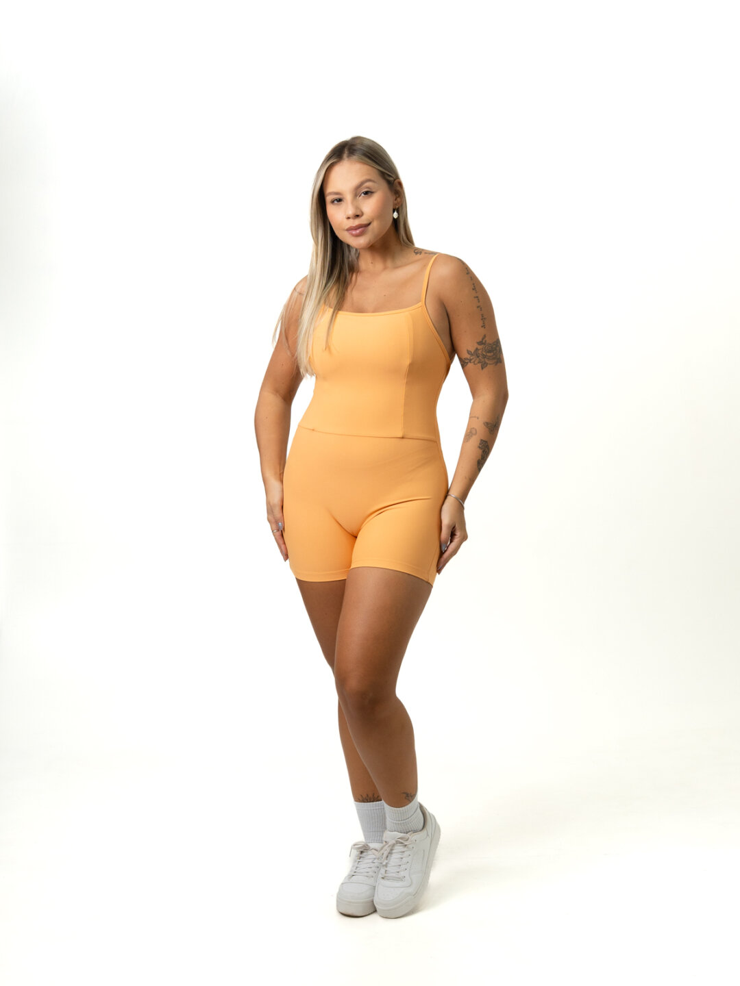 Macaquinho Athletic - Light Laranja Claro