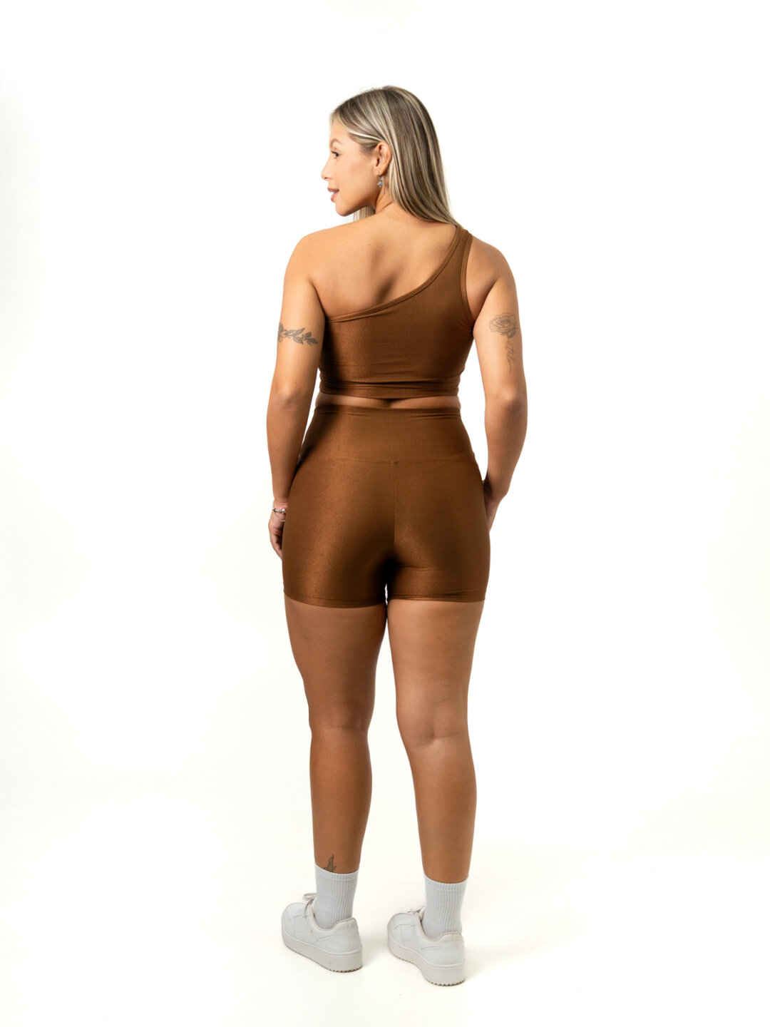 Short Básico + Top Sophia - Compressão Bronze - Image 2
