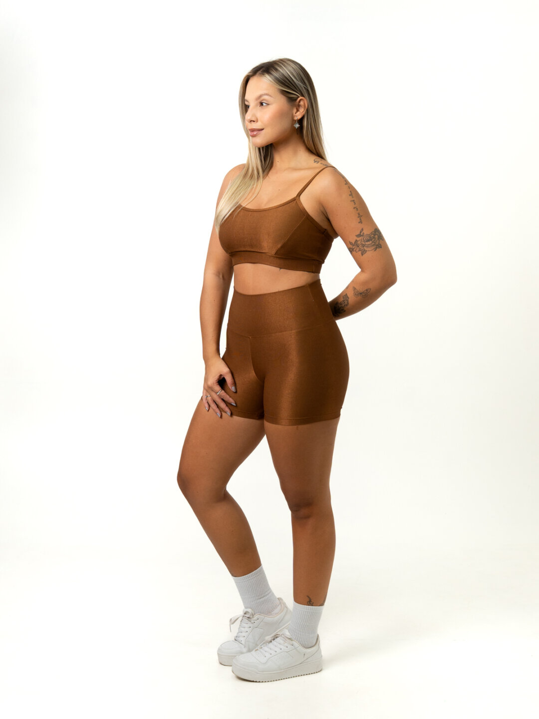 Short Básico + Top Manu - Compressão Bronze - Image 3