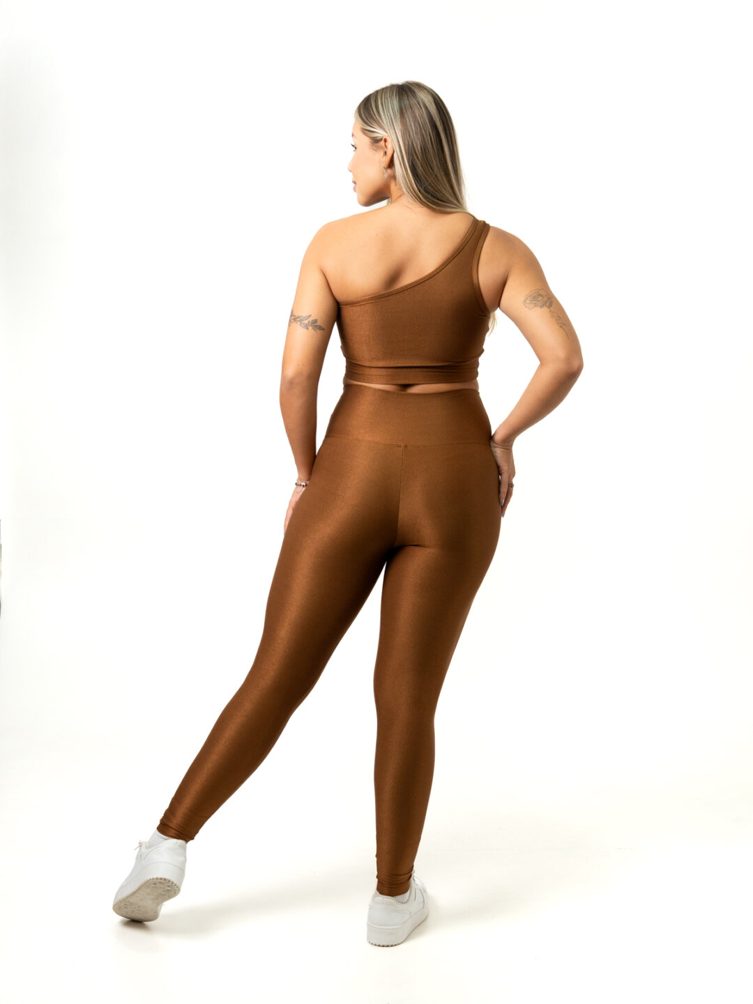Legging Básica + Top Sophia - Compressão Bronze - Image 2
