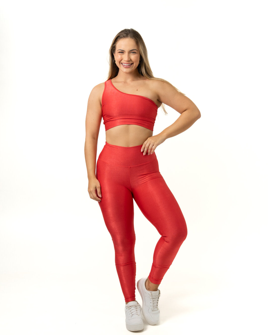Legging Básica + Top Sophia – Compressão Amaranto