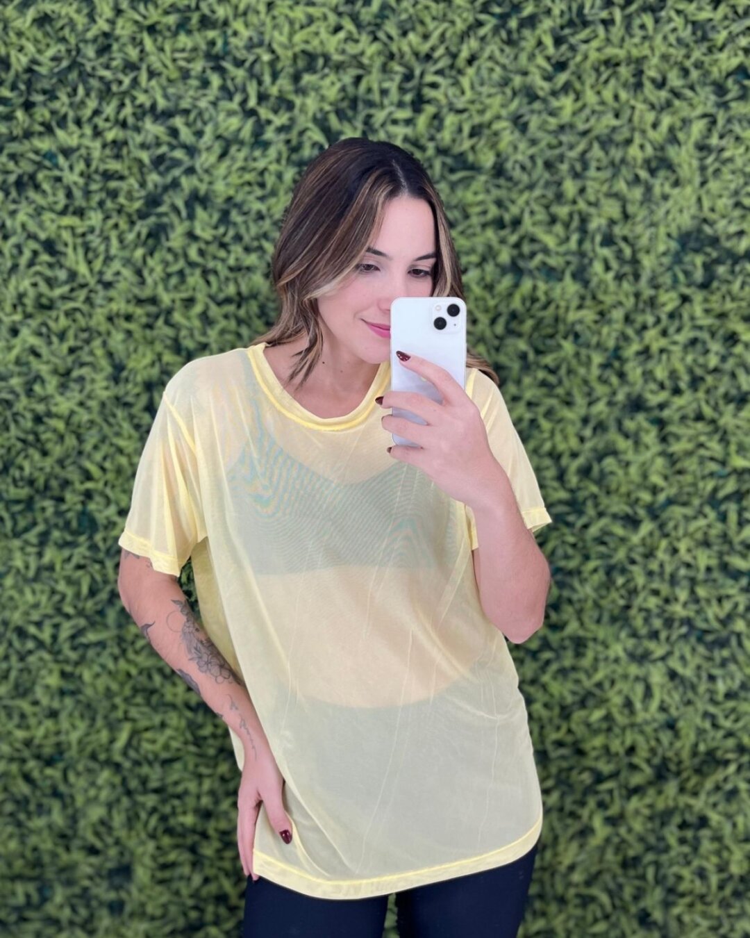 Blusão de Tule - Amarelo Canário