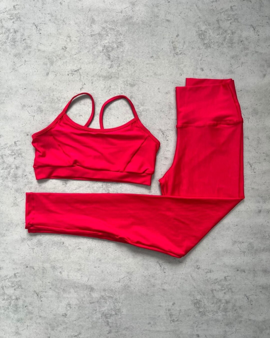 Legging Básica + Top Manu – Compressão Hibisco