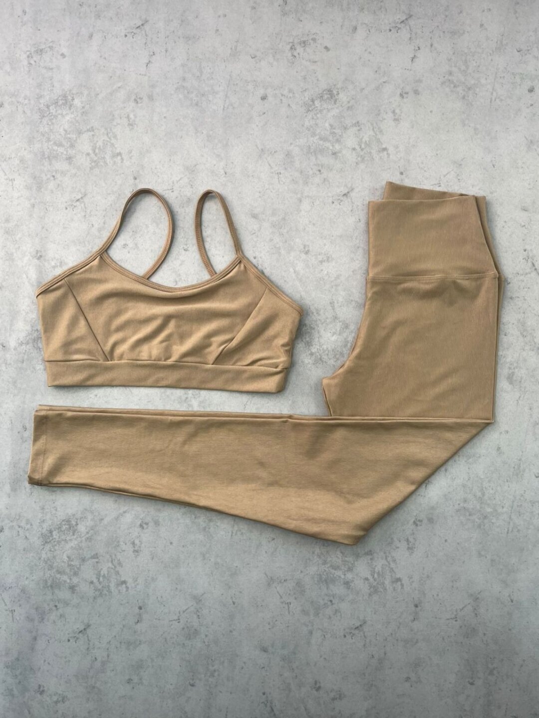 Legging Básica + Top Manu – Compressão Nude