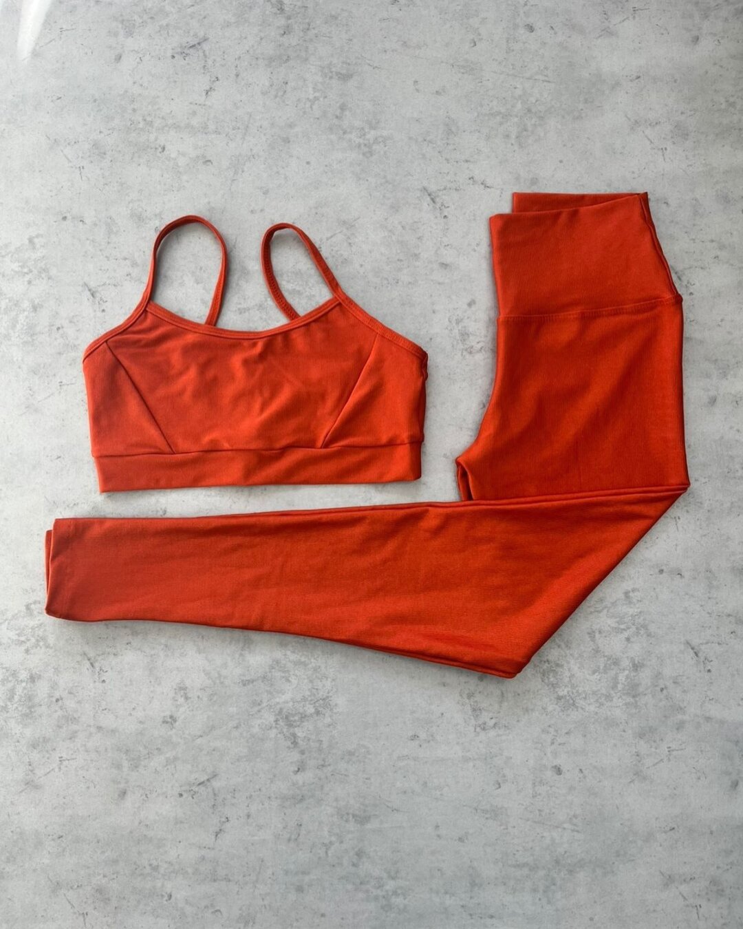 Legging Básica + Top Manu – Compressão Terracota