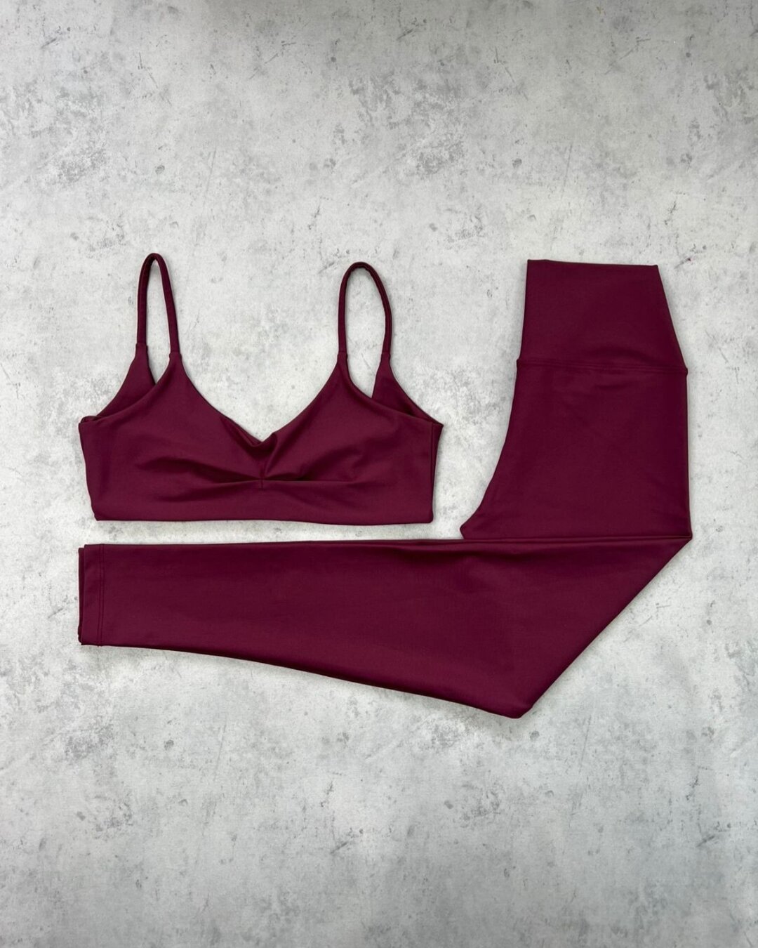 Legging Básica + Top Lívia - Light Bordo - M