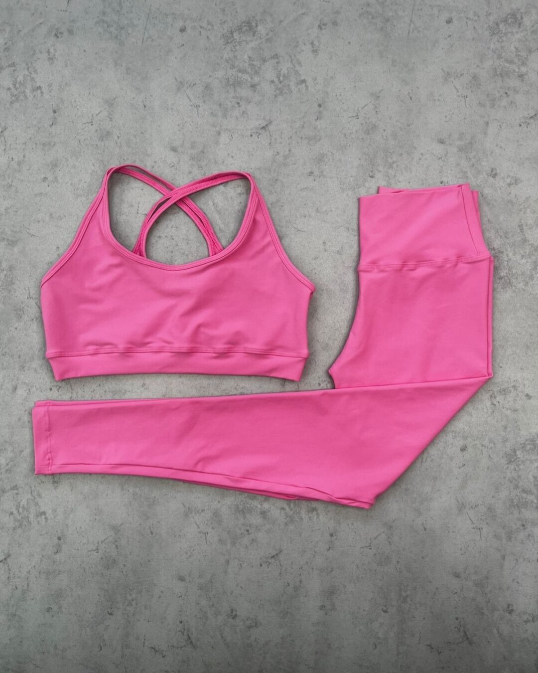 Legging Básica + Top Luna - Light Rosa Babalu