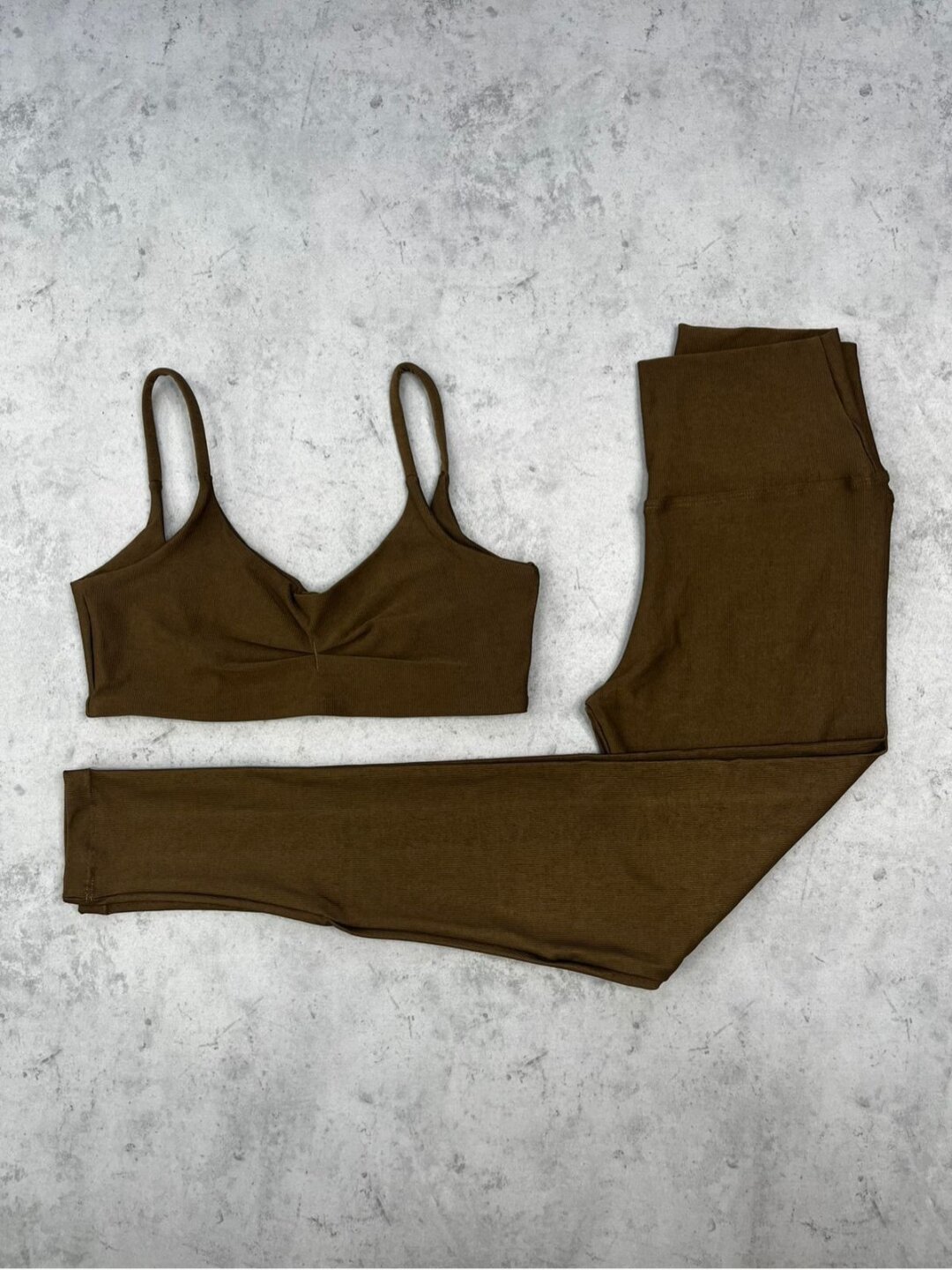 Legging Básica + Top Lívia - Compressão Nozes