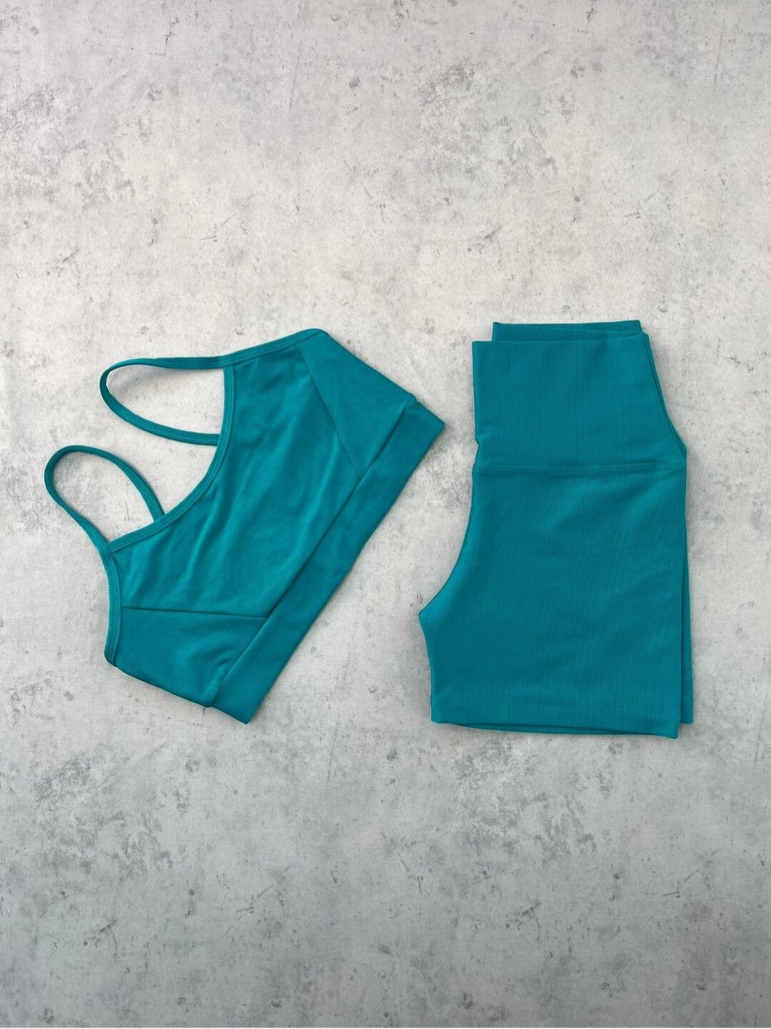 Short Básico + Top Manu – Compressão Turquesa Urban
