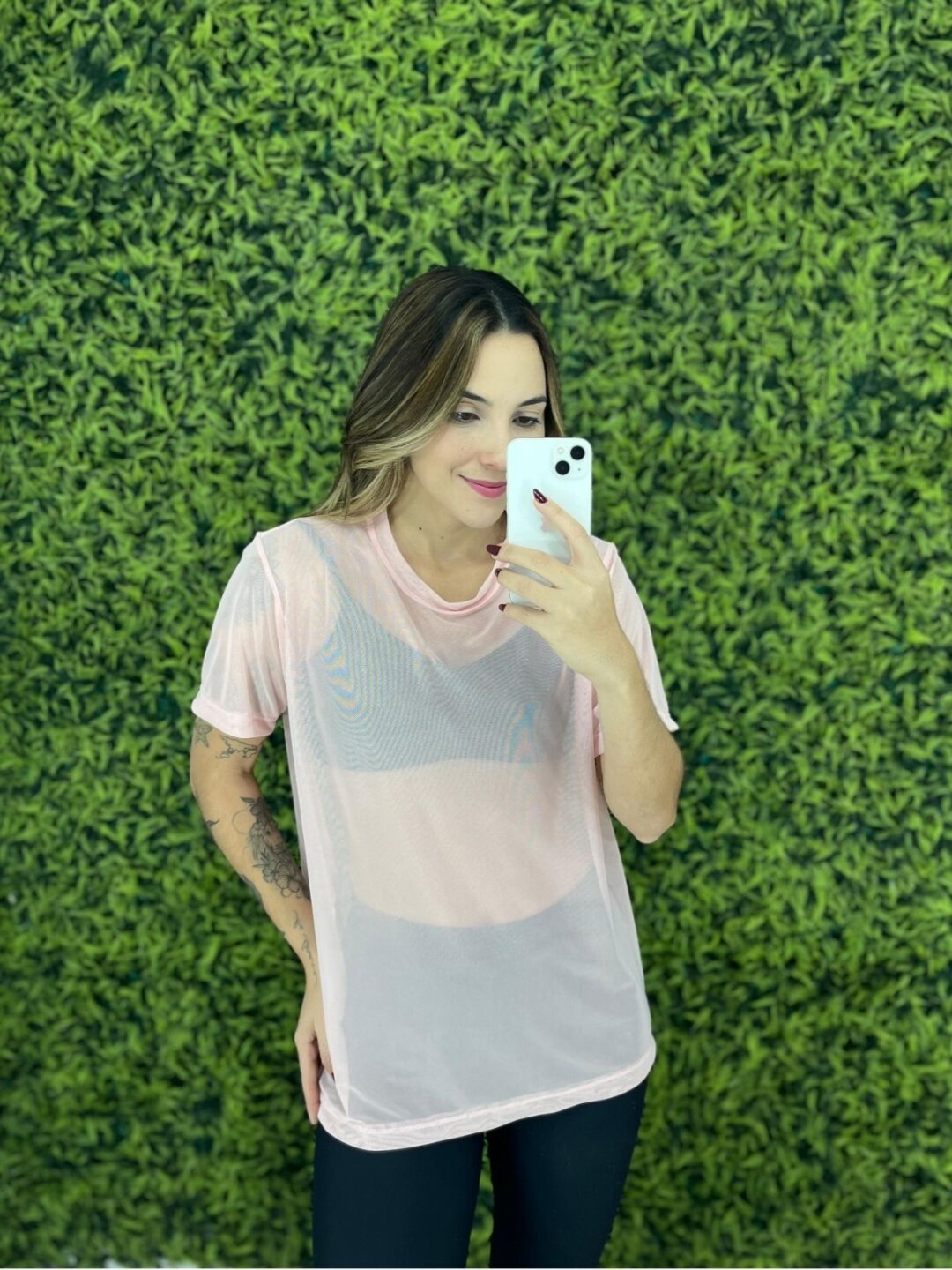 Blusão de Tule - Rosa Candy