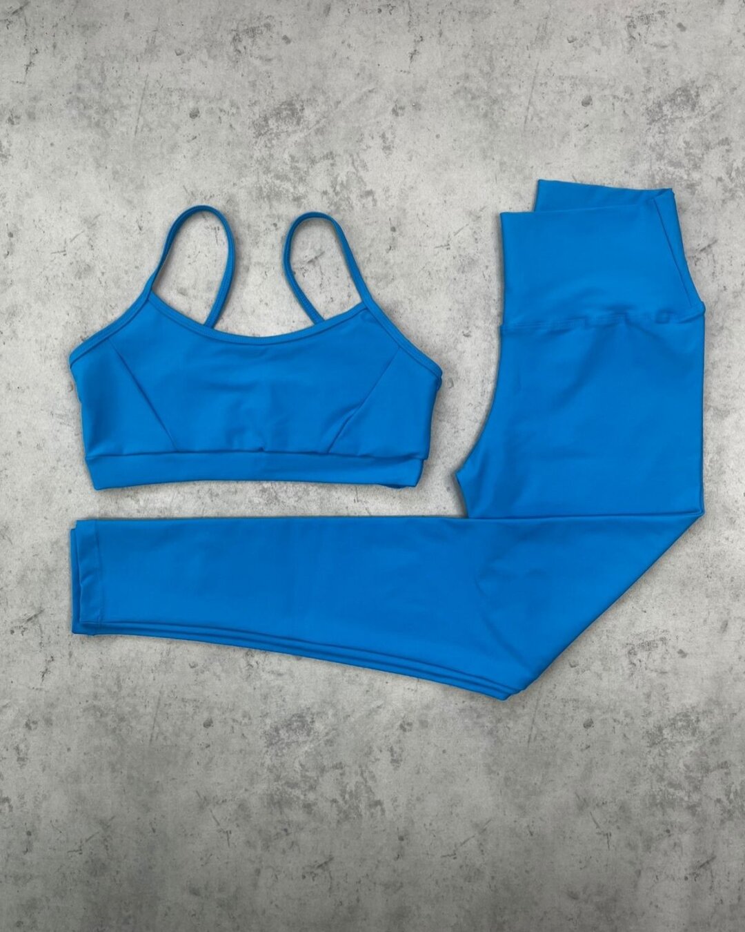 Legging Básica + Top Manu - Light Azul Safira