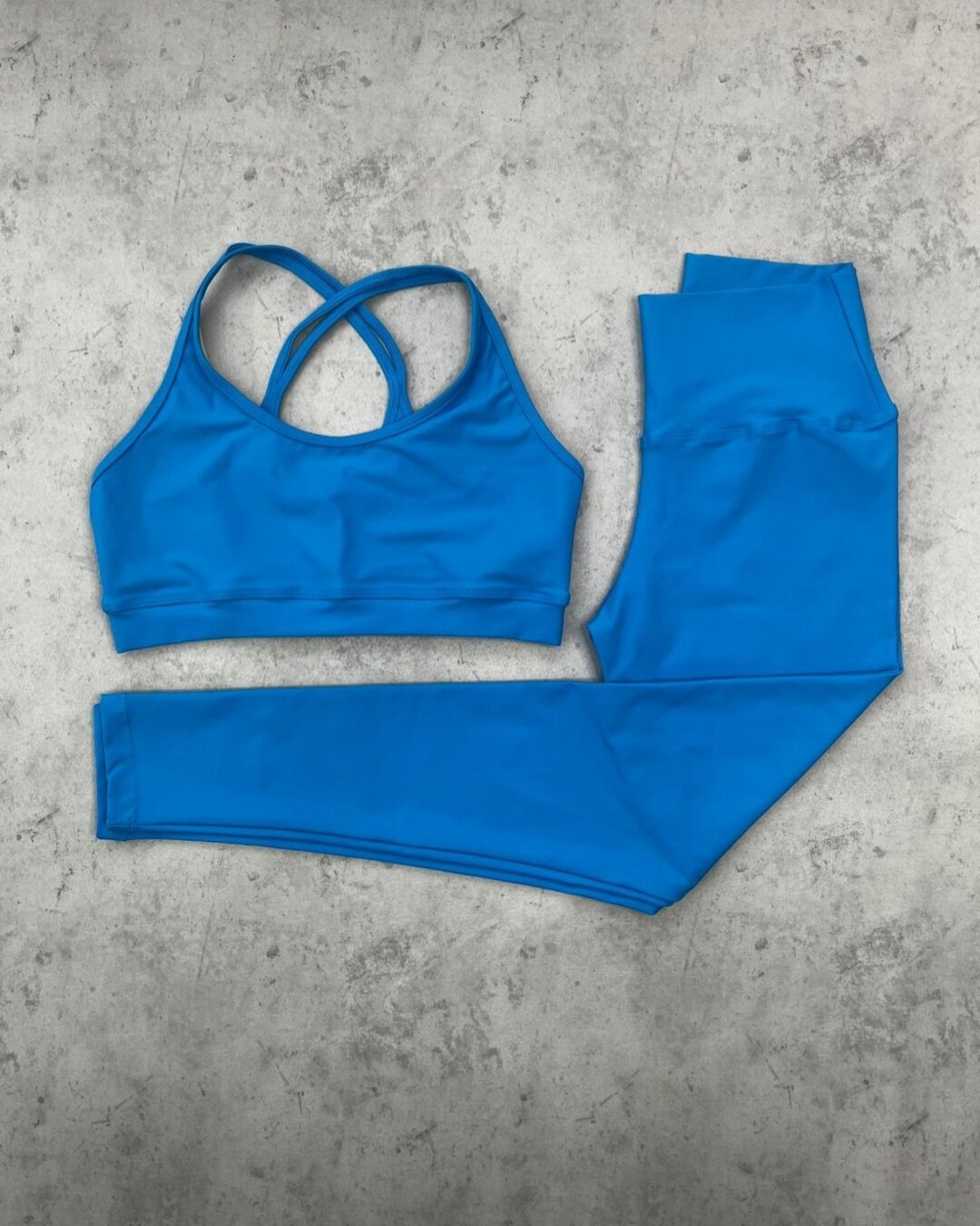 Legging Básica + Top Luna - Light Azul Safira