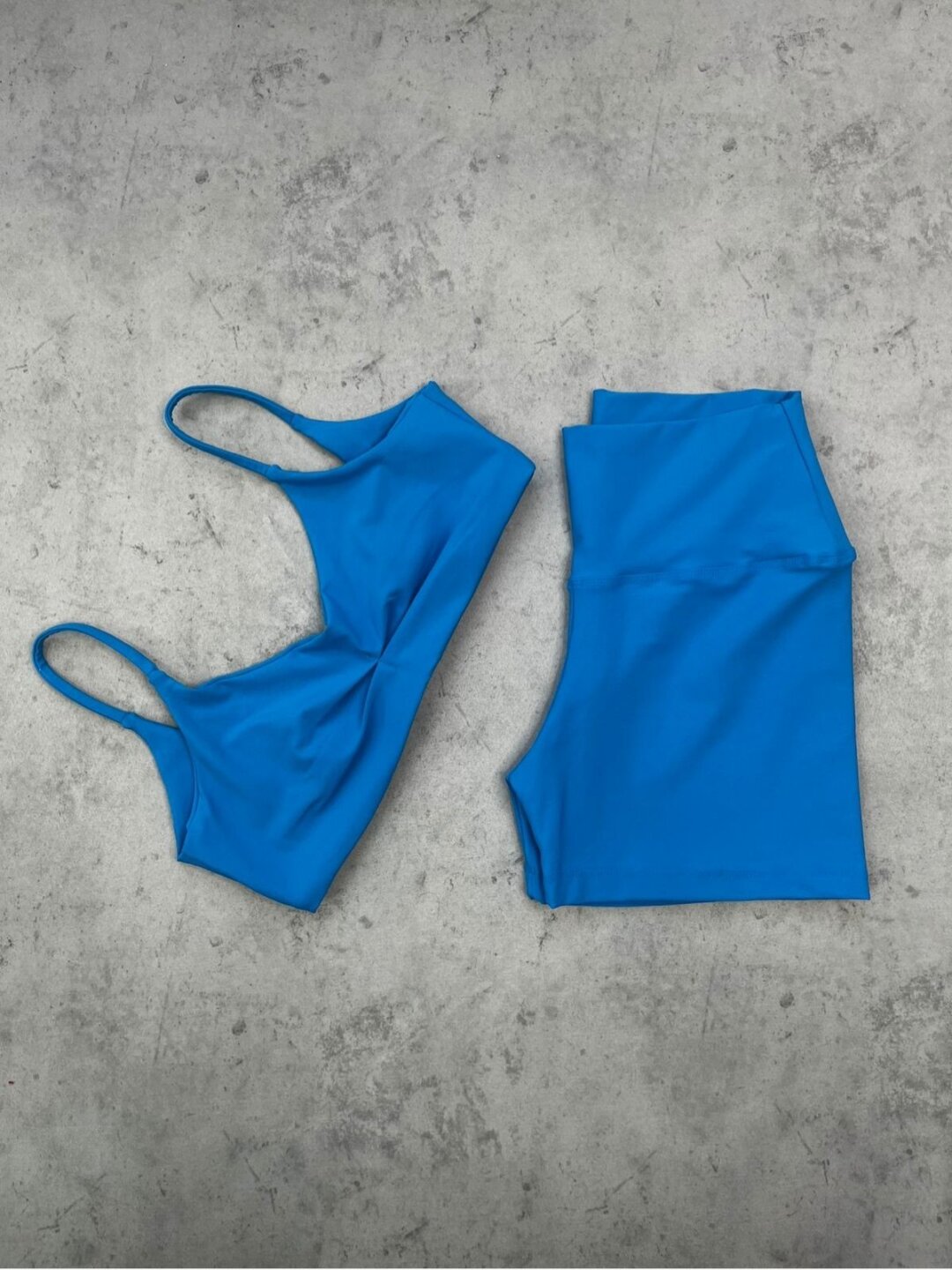 Short Básico + Top Lívia - Light Azul Safira