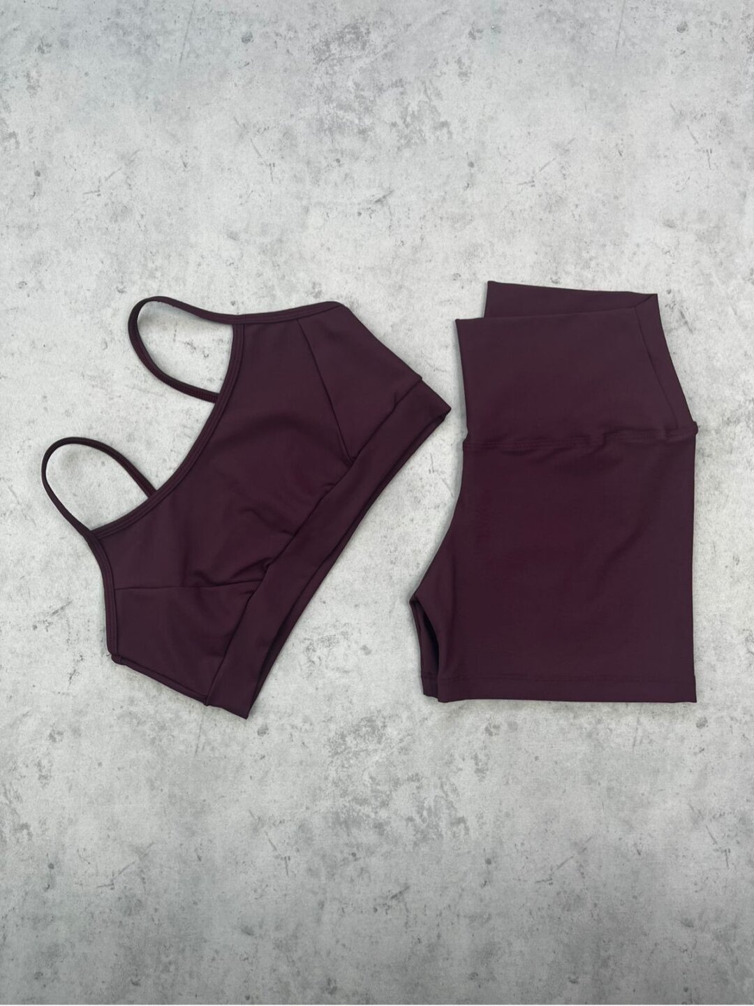 Short Básico + Top Manu - Light Bordo