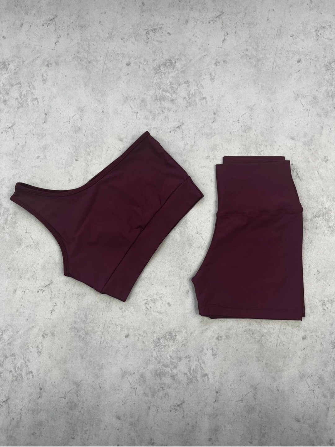 Short Básico + Top Sophia - Light Bordo
